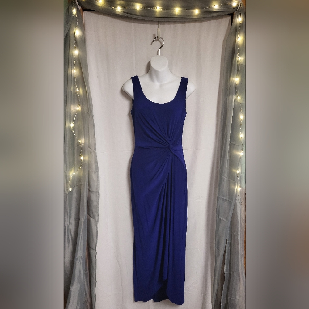 Royal blue sleeveless Ralph Lauren dress
